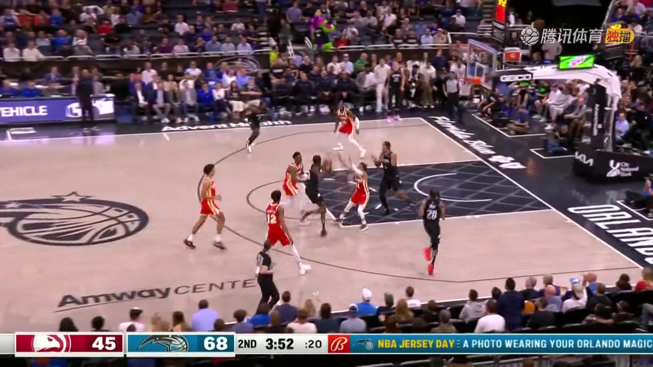 比文班亞馬如何？波爾-波爾持球一條龍反擊轉(zhuǎn)身過人暴扣